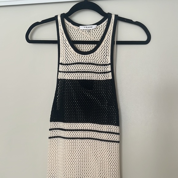 Frame Striped crochet dress - Picture 3 of 4